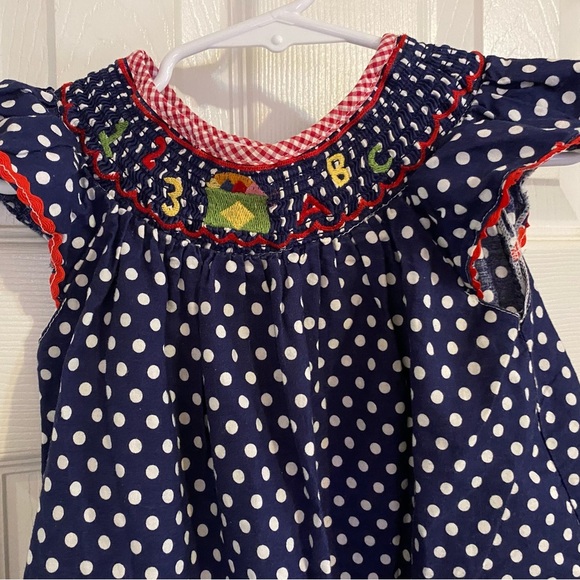 Lil‎ Cactus Smocked Bishop Dress - Picture 3 of 9